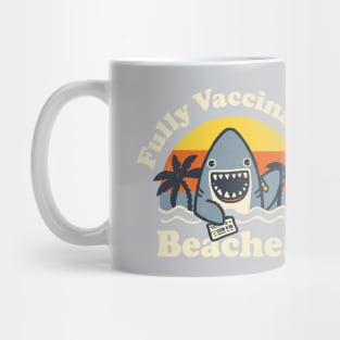Fully Vaccinated, Beaches Mug